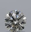 0.80 Carat Round K SI2 EX VG GIA Natural Diamond