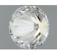 0.53 Carat Round F VVS2 EX GIA Natural Diamond