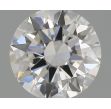 0.41 Carat Round F VVS1 EX GIA Natural Diamond