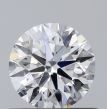 0.51 Carat Round D SI1 EX VG GIA Natural Diamond