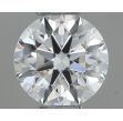 0.37 Carat Round F VVS1 EX GIA Natural Diamond