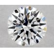 0.32 Carat Round F VS1 EX GIA Natural Diamond