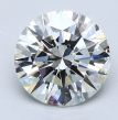 2.12 Carat Round I VS1 EX GIA Natural Diamond