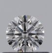 0.33 Carat Round D VS1 EX VG GIA Natural Diamond