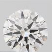 0.31 Carat Round F VVS1 VG EX GIA Natural Diamond