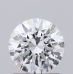 1.0 Carat Round D SI2 EX GIA Natural Diamond