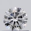 0.38 Carat Round D SI1 G EX GIA Natural Diamond