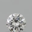 0.45 Carat Round H VS2 VG EX GIA Natural Diamond