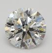 0.52 Carat Round H VVS1 VG EX GIA Natural Diamond