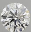 0.71 Carat Round D SI1 EX GIA Natural Diamond