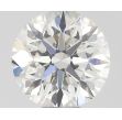 0.51 Carat Round F VS1 EX GIA Natural Diamond