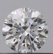 0.20 Carat Round H VVS2 EX GIA Natural Diamond