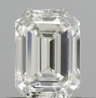 0.52 Carat Emerald H IF - VG GD IGI Natural Diamond