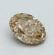 1.31 Carat Oval Fancy Deep Yellowish Orange VVS1 - EX VG GIA Natural Diamond