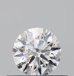 0.35 Carat Round E VVS1 EX GIA Natural Diamond