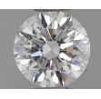 0.35 Carat Round D VVS1 EX VG GIA Natural Diamond