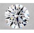 0.45 Carat Round D VVS1 EX GIA Natural Diamond