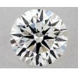 0.56 Carat Round G VS1 EX GIA Natural Diamond