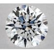 0.56 Carat Round E VS1 EX GIA Natural Diamond