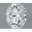 0.35 Carat Round F VS1 EX GIA Natural Diamond