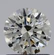 0.80 Carat Round K SI2 VG EX GIA Natural Diamond