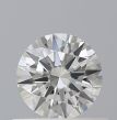 0.40 Carat Round I VVS1 EX GIA Natural Diamond