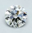 1.3 Carat Round F VVS1 EX GIA Natural Diamond