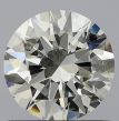 0.9 Carat Round G VVS1 EX VG GIA Natural Diamond