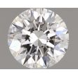 0.5 Carat Round D VS2 EX GIA Natural Diamond