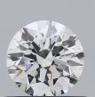 0.5 Carat Round F SI1 EX GIA Natural Diamond