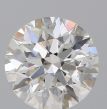 0.70 Carat Round F VS2 EX GIA Natural Diamond