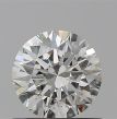 0.60 Carat Round H SI1 EX GIA Natural Diamond