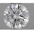 0.35 Carat Round F VVS1 EX GIA Natural Diamond