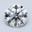 1.4 Carat Round D SI1 EX GIA Natural Diamond