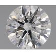 0.54 Carat Round D VVS1 EX GIA Natural Diamond