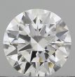 0.40 Carat Round E VVS2 EX GIA Natural Diamond