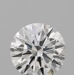 0.36 Carat Round H VVS2 EX GIA Natural Diamond