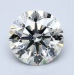 2.01 Carat Round H SI1 EX GIA Natural Diamond