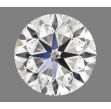 0.90 Carat Round H VS2 VG EX G GIA Natural Diamond