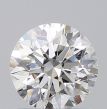 0.80 Carat Round F VS2 EX VG GIA Natural Diamond