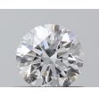 0.52 Carat Round E SI2 EX GIA Natural Diamond