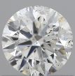 0.75 Carat Round F SI2 EX GIA Natural Diamond