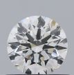 0.51 Carat Round F SI1 EX VG GIA Natural Diamond