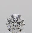 0.41 Carat Round F SI1 EX GIA Natural Diamond