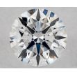 0.3 Carat Round F VS1 EX GIA Natural Diamond