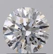 0.95 Carat Round E VVS2 EX GIA Natural Diamond