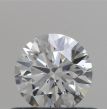 0.44 Carat Round F VS1 EX GIA Natural Diamond