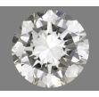 0.50 Carat Round I VVS2 G VG GIA Natural Diamond