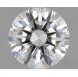 1.07 Carat Round F VVS2 EX GIA Natural Diamond