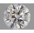 0.46 Carat Round H VVS2 EX VG GIA Natural Diamond